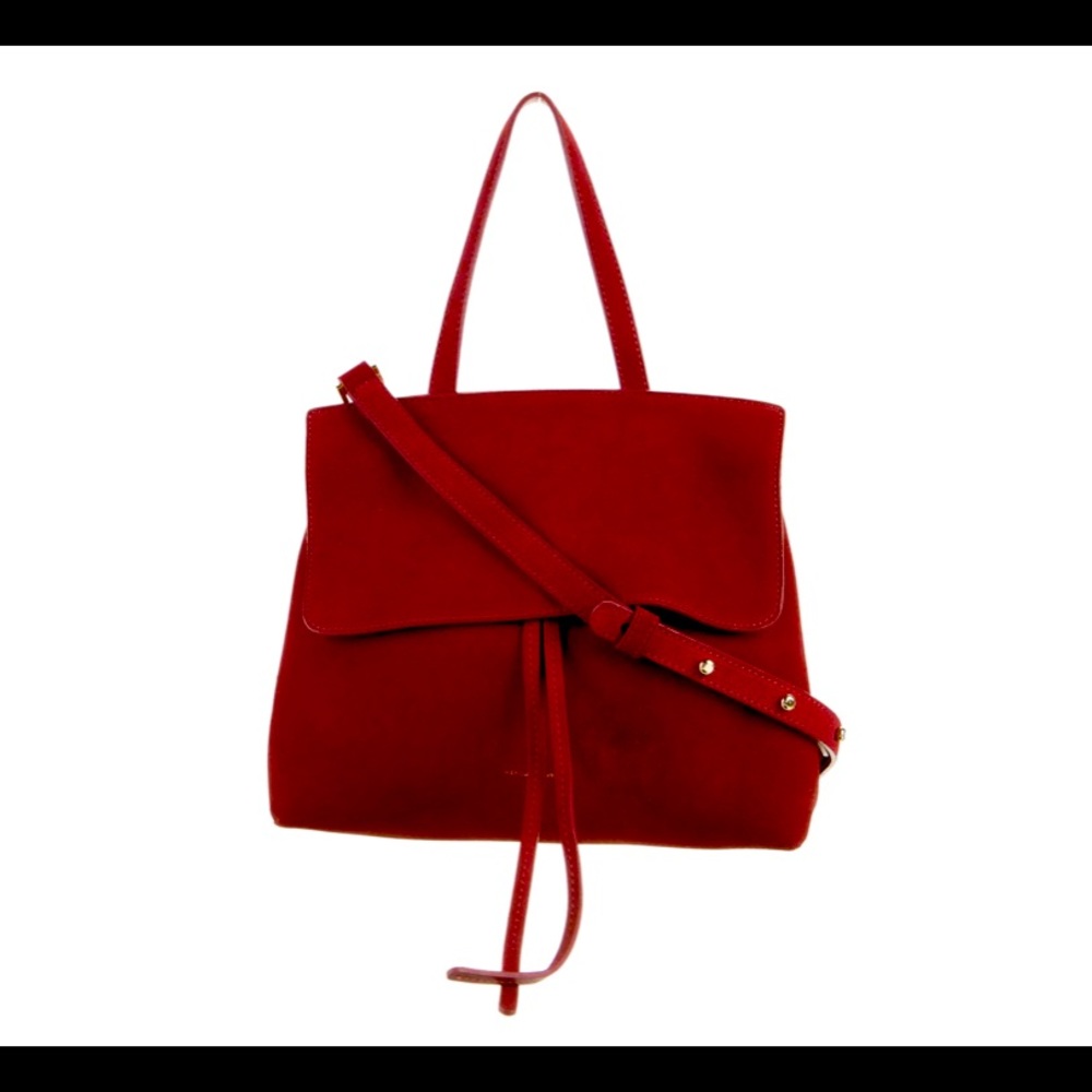 Mansur Gavriel Suede Crossbody Bag